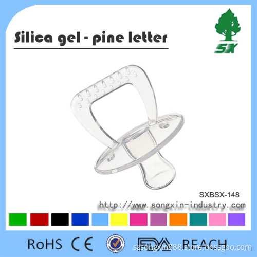 Transparent Freeflow Silicone Nipple BPA Free Baby Nipple Suck
